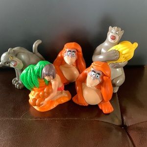 1997 McDonalds Jungle Book Candy Dispensers